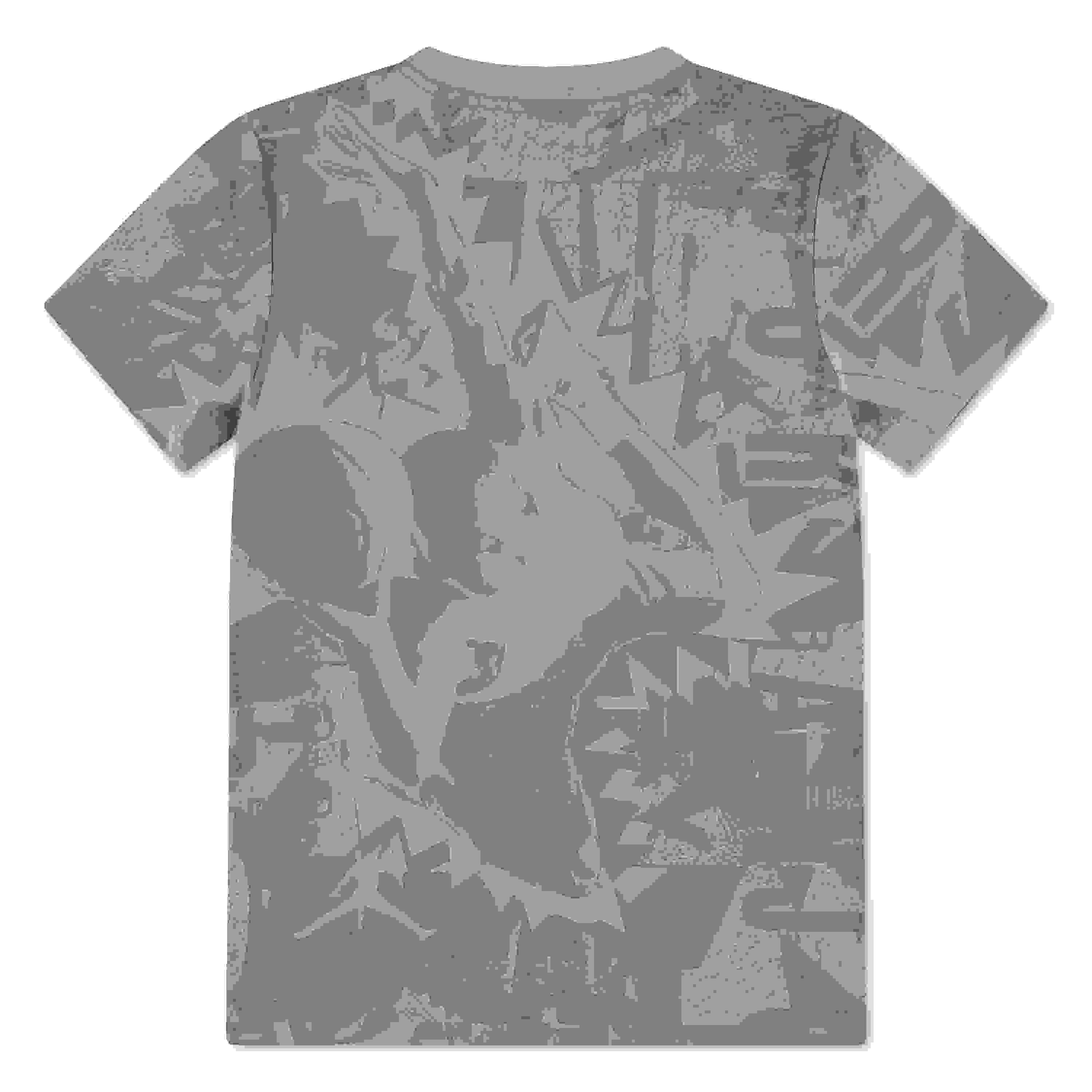 Jordan Hi-Vis Printed Big Boys' Grey Tee